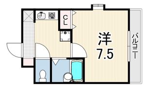 スペースプログレスの間取り画像