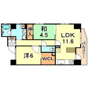 アーバネックス元町通の間取り画像