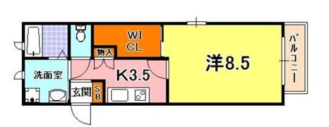 シャーメゾン上沢の間取り画像