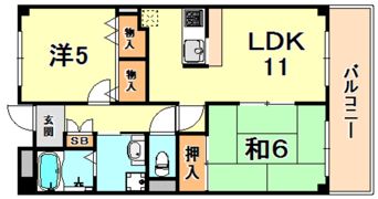 アマレットコートの間取り画像