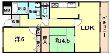 アンシャンテ21の間取り画像