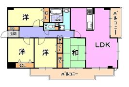 ラ・モール芦屋の間取り画像