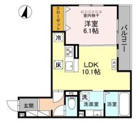 トリシア武庫川の間取り画像
