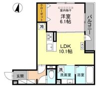 トリシア武庫川の間取り画像