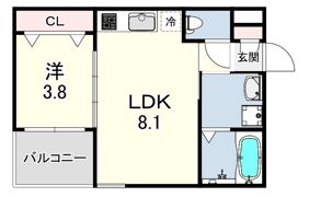 ココングランジュール西宮中須佐町の間取り画像