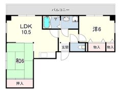 ハイツDAITAKEの間取り画像