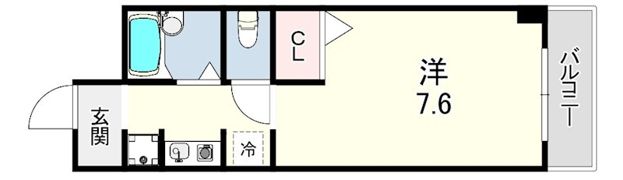 クラルテ97の間取り画像
