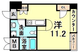 シャンブル杭瀬の間取り画像