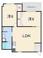 ニシキマンションの間取り画像