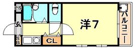 リベルテ六甲の間取り画像