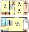 エリーナ六甲の間取り画像