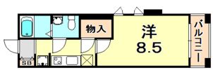 トルチェ元町山手の間取り画像