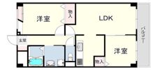 マンションエルミナールの間取り画像