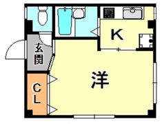 カーサ御影1の間取り画像