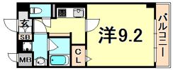 クレア・ド・ルーン伊丹の間取り画像