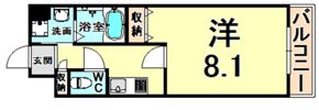 DOLCE VITA 武庫之荘の間取り画像