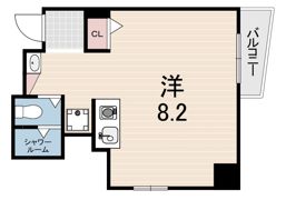 アルテハイム神戸県庁前の間取り画像