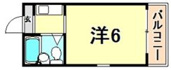 ダイドーメゾン御影2の間取り画像