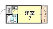 ダイドーメゾン御影2の間取り画像