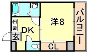 平野エスペランスの間取り画像