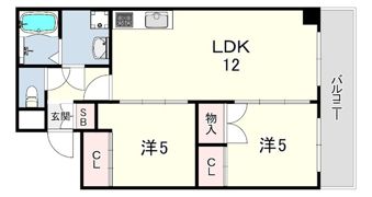 メゾン下沢の間取り画像