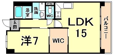 ユーレジデンス武庫川の間取り画像