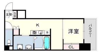SAN MARINO尼崎の間取り画像