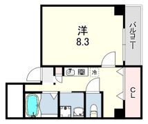 ラビグレイス甲子園の間取り画像