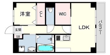 武庫之荘大松プラザの間取り画像