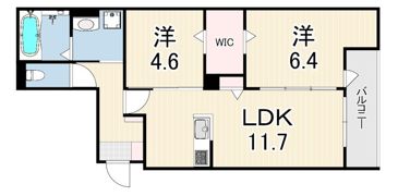 マンション RIKO塚口の間取り画像