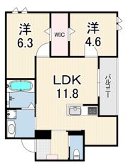 RIKO塚口の間取り画像