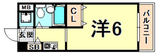 瑠璃甲東園の間取り画像