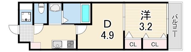 AILE上ヶ原の間取り画像