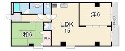 甲東ライフの間取り画像