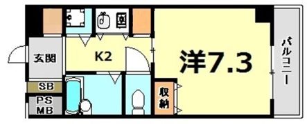 ブルームライフ兵庫の間取り画像
