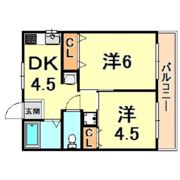 シティーハイツ二宮の間取り画像