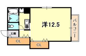 クレストヒル御影の間取り画像