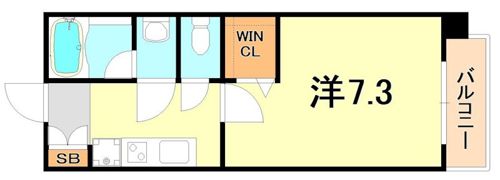 アーバングリーン神戸元町の間取り画像