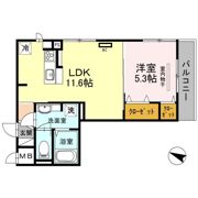 グランクレール兵庫町の間取り画像