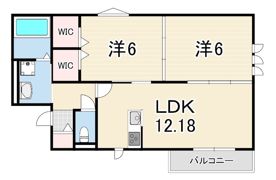 レジデンス ムコフルールの間取り画像