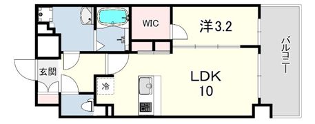 GENOVIA神戸湊川公園の間取り画像