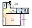 フジパレス甲東園1番館の間取り画像