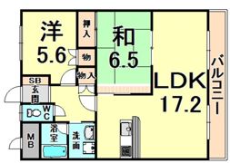 藤ノ木ハイツの間取り画像