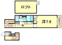 ヴィアーノ神戸上筒井通WESTの間取り画像