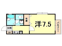 Y＆I越水の間取り画像