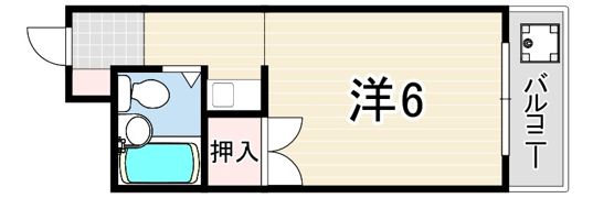 甲子園セブンの間取り画像