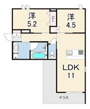 （仮称）神戸市長田区大道通4丁目ヘーベルメゾンの間取り画像