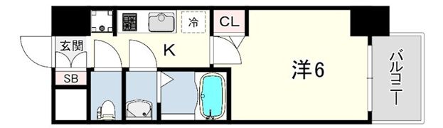 ファステート尼崎クロノスの間取り画像