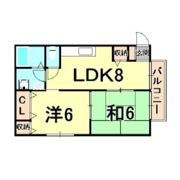 ブランドミール広田の間取り画像
