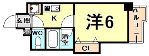 YOUMEハイツの間取り画像